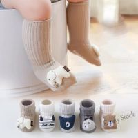 【hot sale】 ℗ C10 Cute 3D Cartoon Animal Baby Socks Spring Autumn Newborn Cotton Socks