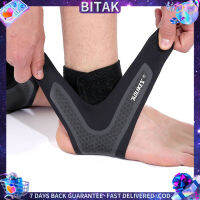 Bitak สายรัดข้อเท้าฟิตเนส สายรัดข้อเท้า ยิม การป้องกันข้อเท้า Running Sport Support Guard ผ้าพันแผลเท้า Elastic Black univers