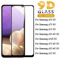 ป้องกันหน้าจอ for Samsung Galaxy A53 A73 A13 A52S A52 A72 A32 A12 A22 กระจกนิรภัยสําหรับ Samsung A 53 73 52S 72 32 ฟิล์ม 5G