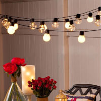 Outdoor Garland Street LED Bulb Energy String Light As Christmas Decoration Lamp For Home Indoor Holiday Lighting