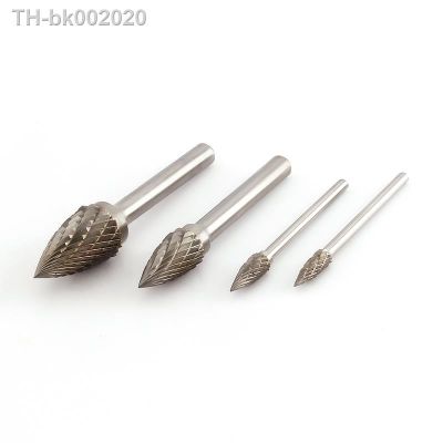 ♝❁✵ Alloy Rotary Tungsten Steel 1pcs Sharp Corn Hard Metal Milling Cutter Wood Carving Grinding Head G-Shaped Tip