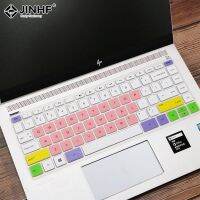 Removable Silicone Keyboard Protector Cover Skin For HP 14 quot; 14 Inch Desktop Laptop Keyboard Covers Gradient Keyboard Film