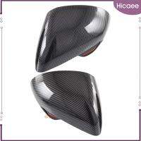 ขอบเคสโทรศัพท์กระจกมองหลัง2x Hicaee ทนทานสำหรับลายคาร์บอนไฟเบอร์ Byd Dolphin Atto 2 Ea1