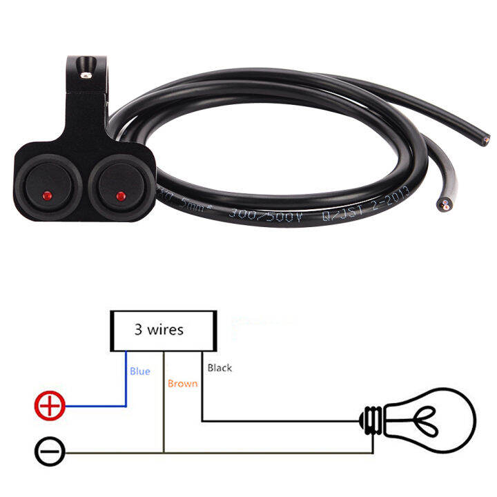 120w-กันน้ำรถจักรยานยนต์-cnc-handlebar-สวิทช์คู่-universal-atv-ไฟหน้าสปอตไลท์พร้อมไฟแสดงสถานะ