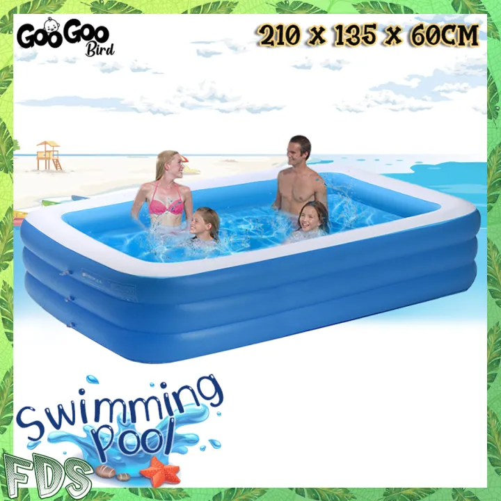 Googoo Bird 2 1m 3 Layer Inflatable, Extra Large Inflatable Bathtub