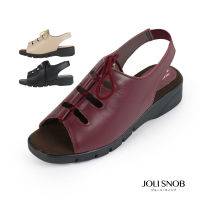 JOLI SNOB | Comfort Sandals รองเท้าแตะ 「 หนังแท้ 」 ใส่สบาย ผู้หญิง Made in Japan | OR-225