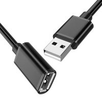 USB ความเร็วสูง2.0ส่วนขยายสายไฟสายการถ่ายโอนข้อมูลสำหรับอาร์ตทีวี PS4 USB ไปยัง USB โปรเจคเตอร์แสดงผลสายต่อขยายสำหรับ