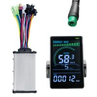 M6C Electric Bike LCD Display+36V 350W Sine Wave Controller E Scooter LCD Panel Color Screen With USB For E-Bike Parts (5PIN)