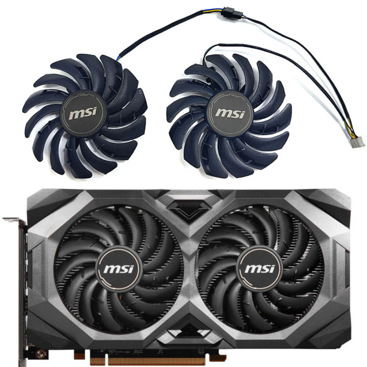 ใหม่87มิลลิเมตร4pin-pld09210s12hh-rx-5700-5700-xt-mech-gpu-พัดลม-สำหรับ-msi-rx-5600-xt-mech-rx-5700-5700-xt-mech-กราฟิกการ์ดพัดลมระบายความร้อน