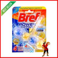 ก้อนทำความสะอาดสุขภัณฑ์ BREF 51g 4 ชิ้น ACTIVE LEMONTOILET BOWL CLEANER TABLETS BREF 51G 4PCS ACTIVE LEMON **พลาดไม่ได้แล้วจ้ะแม่**