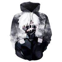 Hoodie สำหรับผู้ชาย3D ผู้ชายผู้หญิงเด็กมีฮู้ดเสื้อสเวตเชิ้ตโตเกียวกูลเสื้อกันหนาวสำหรับเด็กผู้ชายฮาราจูกุอะนิเมะพิมพ์ลายเสื้อกันหนาวสวมหัวผู้ชาย