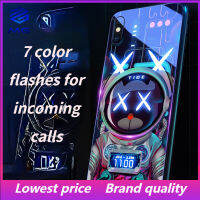 ในสต็อกไฟฉาย LED ควบคุมเสียงปรับแต่งเคสโทรศัพท์สำหรับ Iphone Case 12 13 14Promax 11Promax 7 8Plus สำหรับ Apple Case XR XS Max Anime Space Bear Fairy Ball กันกระแทก