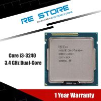 ZZOOI Used Intel I3 3240 Dual-Core 3.4GHz LGA 1155 TDP 55W 3MB Cache i3-3240 CPU Processor