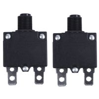 【LZ】❄ↂ  Protetor térmico da sobrecarga do interruptor preto 2X C.A. 125 V 250V 10A