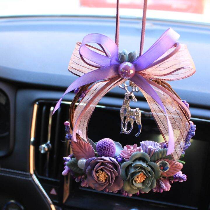 bon-voyage-pendant-rose-pendant-fawn-inside-the-car-the-car-hanging-garland-diy-craft