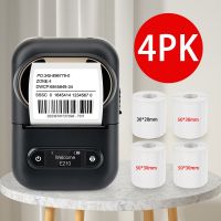 ◎☄ Mini Portable Sticker Printer E210 Wireless Bluetooth Thermal Label Maker with Self Adhesive Label Paper Similar as Niimbot B21