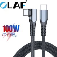 ขายดี YJ99529 - /  Olaf Dual PD 100วัตต์ USB C เพื่อ USB C ประเภท-C เคเบิ้ลค่าใช้จ่ายได้อย่างรวดเร็วสายเคเบิลข้อมูลสำหรับหัวเว่ย P30ซัมซุง Xiaomi iPhone สายข้อมูลค่าใช้จ่ายได้อย่างรวดเร็ว