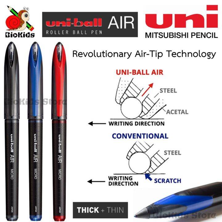 NEW** โปรโมชั่น ปากกา uniball AIR micro 0.5 และ 0.7 พร้อมส่งค่า ปากกา