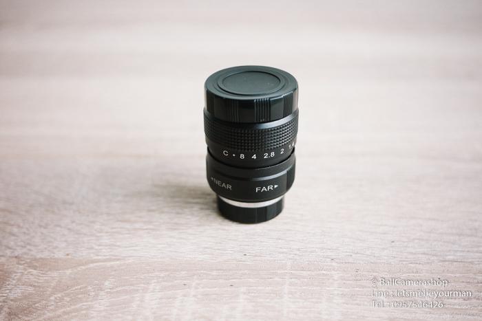 ขายเลนส์มือหมุน-ซีซีทีวี-ฟูเจี้ยน-25mm-f1-4-สำหรับใส่กล้อง-mirrorless-ได้ทุกตัว-ราคาไม่รวม-adapter