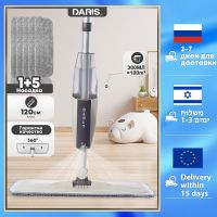 ☢❦ Spray Mop Detachable Magic Mop Wooden Floor Flat Mops Home Cleaning Tool Household with Reusable Microfiber Pads Lazy Mop