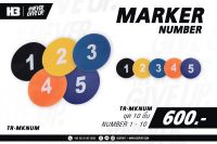 H3 อุปกรณ์มาร์คเกอร์ นัมเบอร์ Marker Number ( H3SPORT )