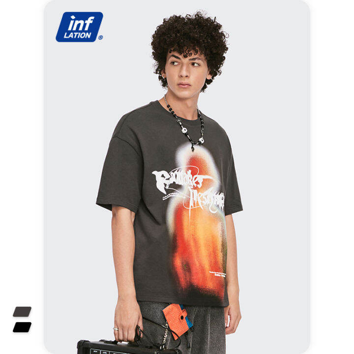 inflasi-streetwear-tshirt-ovesized-ized-เสื้อยืดฮิปฮอปลายกราฟิคตลกๆสำหรับฤดูร้อนเสื้อยืด-kapas-musim-panas