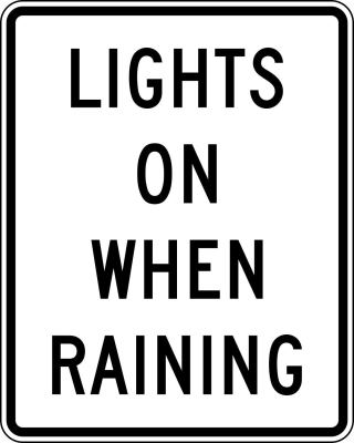 ป้ายจราจรและคลังสินค้าจะสว่างขึ้นเมื่อฝนตก X ป้ายอลูมิเนียมป้ายถนนได้รับการอนุมัติสภาพอากาศ