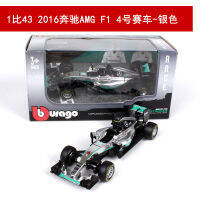 【Free-delivery】 F1รถแข่งเฟอร์รารีแบบ1:43 NO5โมเดลรถยนต์ของเล่นซูเปอร์โลหะผสมจำลองสำหรับการควบคุมพวงมาลัยพวงมาลัยล้อหน้า