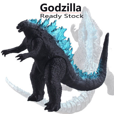 Godzilla Vs Kong มอนสเตอร์ยางนุ่มขนาดใหญ่36ซม.ตุ๊กตาหุ่นพีวีซีของเล่น Hand Made รุ่น Fury Monster ไดโนเสาร์ Joint รูปเคลื่อนย้ายได้