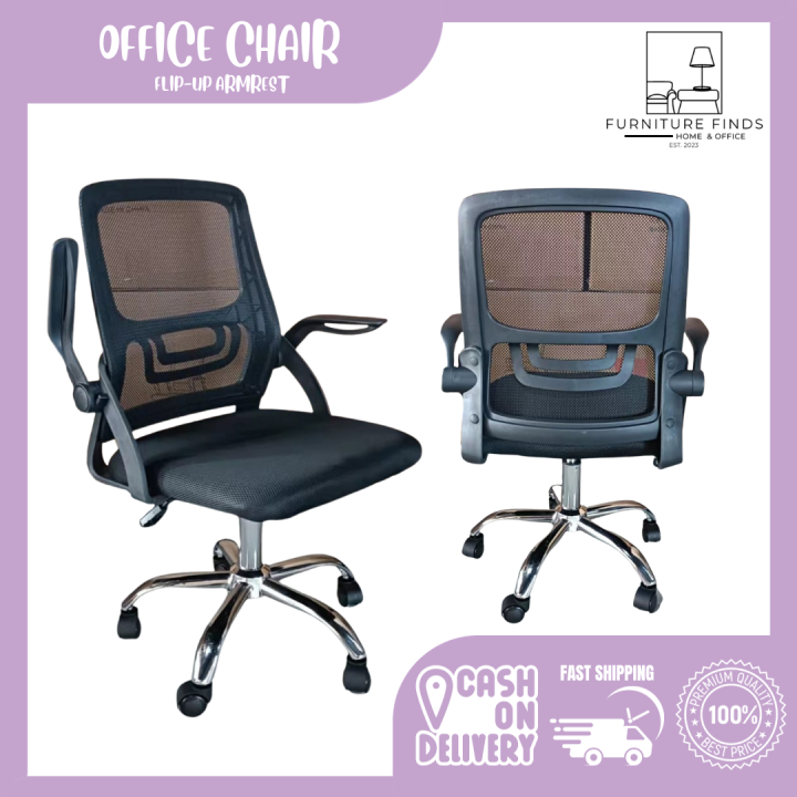 Office Chair with flipup armrest Lazada PH