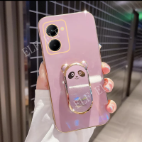 เคสโทรศัพท์ชุบหรูหราสำหรับ VIVO Y36 Y78ปลอกอ่อน VIVOY36ซิลิโคนปกป้องกล้อง4G ฝาหลังปกป้องกล้อง Vivo Y78 5G พร้อมที่วางที่วางโทรศัพท์ในรถ