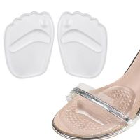 Silicone Gel Forefoot Insole Shoes Pads High Heel Soft Orthopedic Insole Anti-Slip Foot Protection Foot Cushions Pain Relief