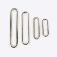 30Pcs Meetee 20/25/30/40/50mm Metal Tri-Glide Adjust Buckles Clasp Bra Ring Sliders Strap Buckle DIY Belt Hook Garment Accessory