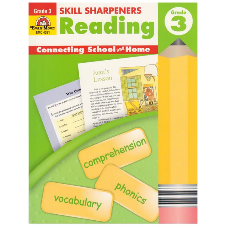 Evan Moore skill sharpers reading grade 3 primary school textbooks