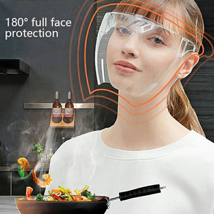 เฟสชิวอะคริลิค-faceshield-acrylic-face-shield-หน้ากากเฟสชิลด์แบบเต็มหน้า-เฟสชิว-แว่นเฟสชิว-แว่นปิดหน้า