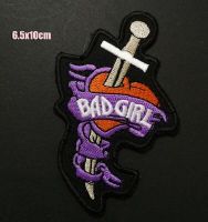 Ftw Acab No Club Bad Girl Bad To Be Wild Patch ป้ายเสื้อนักขี่จักรยานรีดบน Applique เสื้อผ้ารองเท้าป้าย