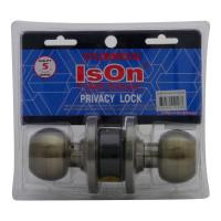 จัดส่งด่วน! ลูกบิดห้องน้ำ ISON 8013 AB-BK หัวกลม สีทองเหลืองรมดำ ISON 8013 AB-BK ANTIQUE BRASS BATHROOM KNOB มืออาชีพเรื่องประตู ประตูราคาถูก พร้อมเก็บเงินปลายทาง