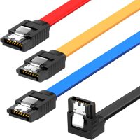 SATA 3.0 III 6Gb/s 50cm Hard Disk Drive Data Serial ATA Straight Cable SATA 3 Cable 26AWG for HDD SSD Cord Line 7pin Sata Cable