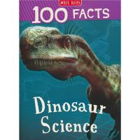 100 facts dinosaur science 100 facts series childrens Dinosaur Animal Science Encyclopedia popular science books English Picture Books English original imported