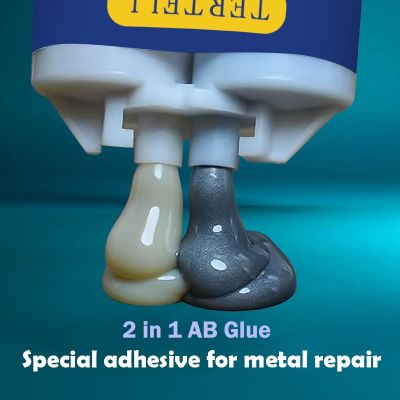 【CW】 2 In1 Metal Repair Paste A B Glue Resistance Cold Weld Adhesive Industrial Casting Agent Super Welding