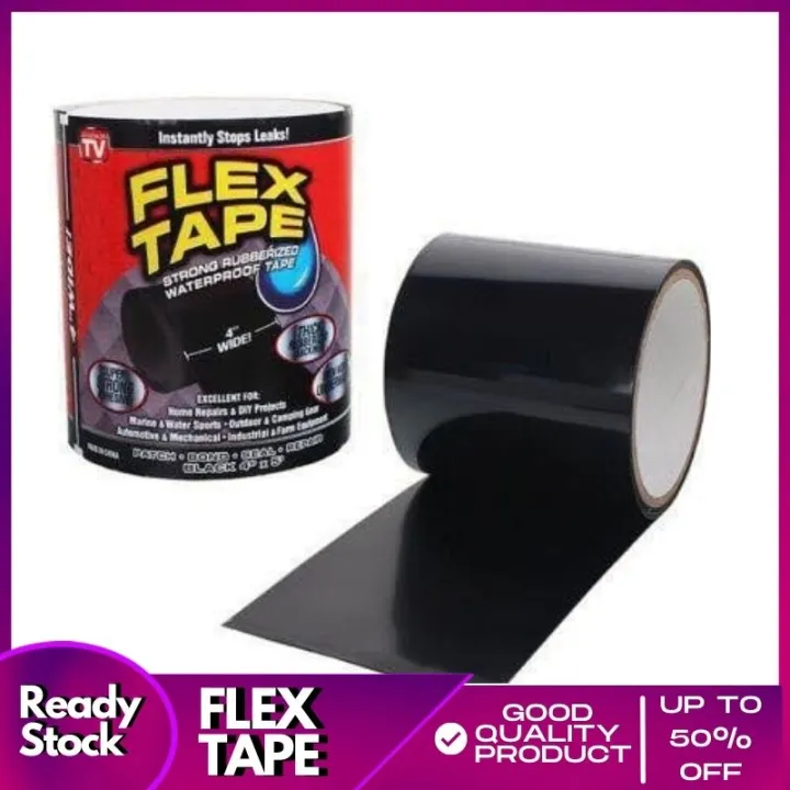 Flex Super Strong Rubberized Water Proof Tape Leak Repair Waterproof