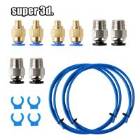 Bowden PTFE Tubing 2*4MM 1.75mm With PC4-M6 Fittings PC4-M10 Pneumatic Fittings for Creality Ender 3/3 Pro  CR-10/10S 3D Printer 3D Printer Parts