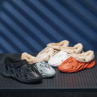 Winter Cotton Shoes Mens Womens Fleece-lined Thickened Cold-proof Warm Snow Boots Dads Casual Sports Bag Heel