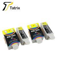 Tatrix KD30 2ชุดใช้กับ Kodak 30XL 30ตลับหมึก XL สำหรับเครื่องพิมพ์ ESP C315 C310 C110ฮีโร่ C115