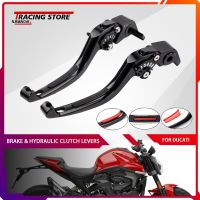 มือจับปรับได้ขยาย CNC คลัตช์เบรคไฮดรอลิคด้ามโยกสำหรับ DUCATI X Diavel Carbon 1260มอนสเตอร์950 1100 1200 S R 2022