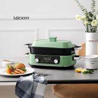 Morphy Richards MR9099หม้อไฟฟ้าอเนกประสงค์สำหรับย่างบาร์บีคิว5L เครื่องใช้ในบ้าน1600W