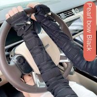 Outdoor UV Protection Arm Gloves Ice Silk Sun Protection Sleeves Summer Loose Lace Womens Thin Bubble Sleeve Arm Warmers