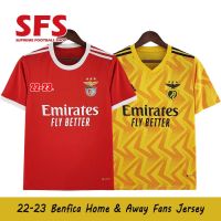 shot goods 【SFS】 Top Quality 22-23 Benfica Soccer Football Jersey T-shirt Sports Jerseys Loose Fans Version S-4XL