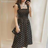【hot】☂  Loose None Sleeve Dot Shoulder Size  Fashion comfort Pullover boho vestidos 2023