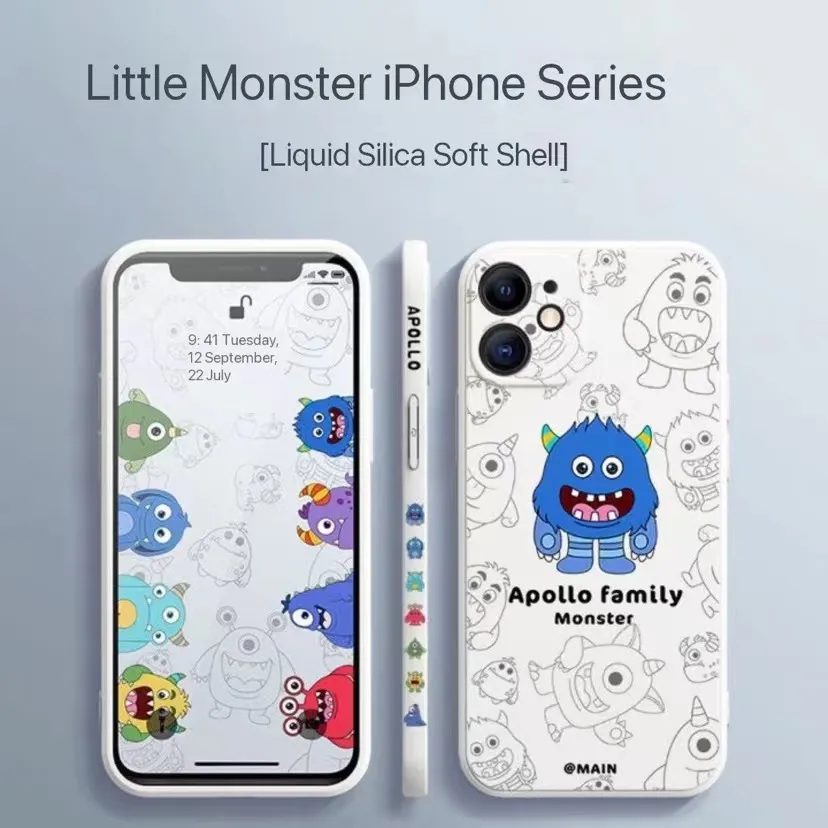 SAMSUANG A11 A12 A02S A21S A50 A30S A50S Classic Animation Fashion SAMSUANG  Little monster Full lens coverage phone case | Lazada PH